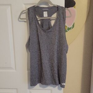 The North Face SzXXL Razorback Heather Gray Women's Workout Tank Top